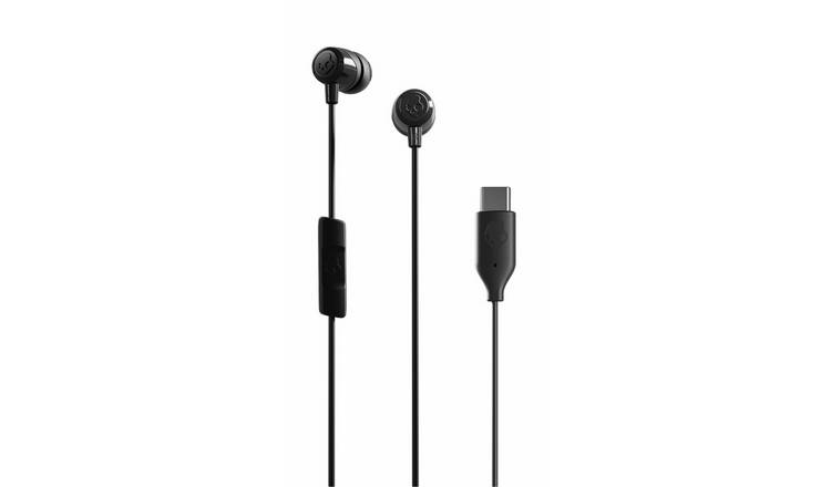 Skullcandy Jib In-Ear Wired USB-C Headphones - Black