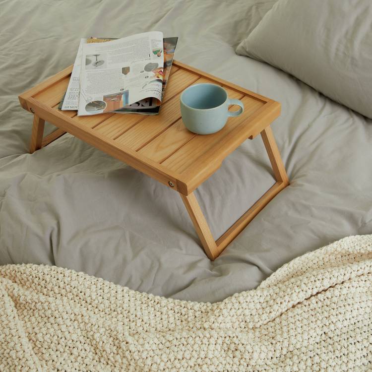 Habitat Tiffany Solid Wooden Breakfast Tray 0