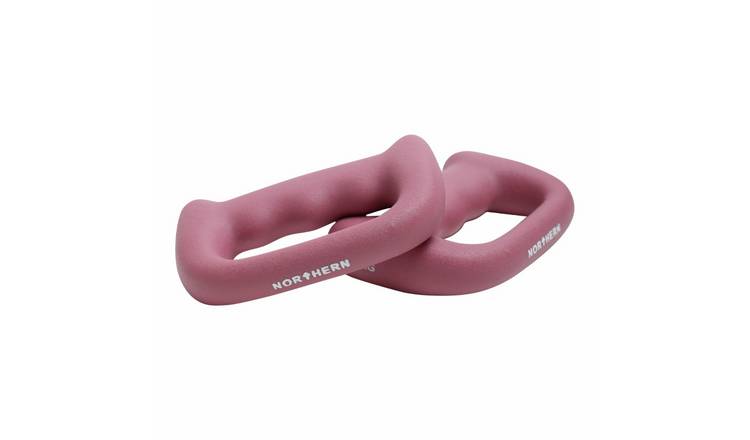 Northern D-Shaped Boxing Dumbbells Pink - 2 x 0.5kg