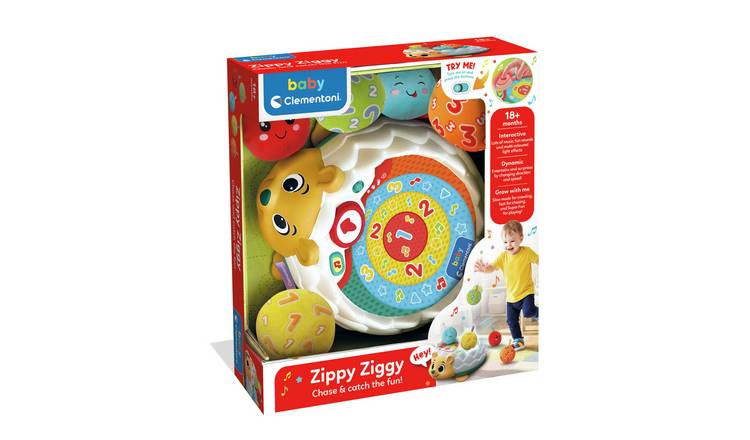 Baby Clementoni Zippy Ziggy Catch The Fun Interactive Toy