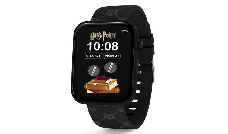 Harry Potter Black Printed Strap Smart Watch