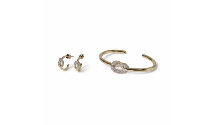 Liars & Lovers Knot Earrings and Bangle Set