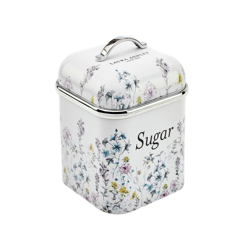 Buy Laura Ashley Stainless Steel Set of 3 Wild Meadow Canisters