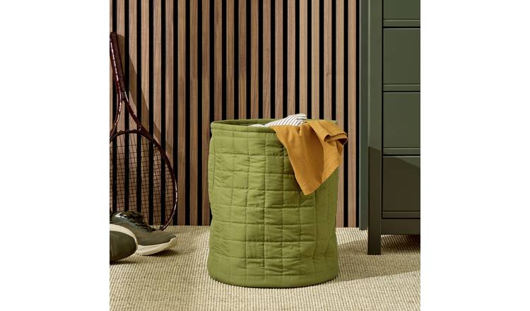 Argos Home Kids Drawstring Storage Bag - Moss green