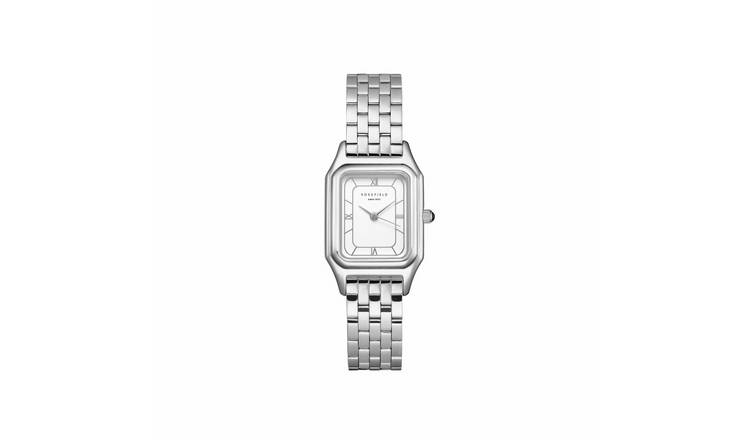 Rosefield Ivy Ladies Silver Stainless Steel Bracelet Watch
