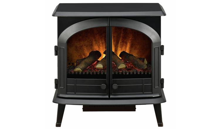 Dimplex Emberly Optiflame 3 Sided 2kW Electric Stove Fire - Black