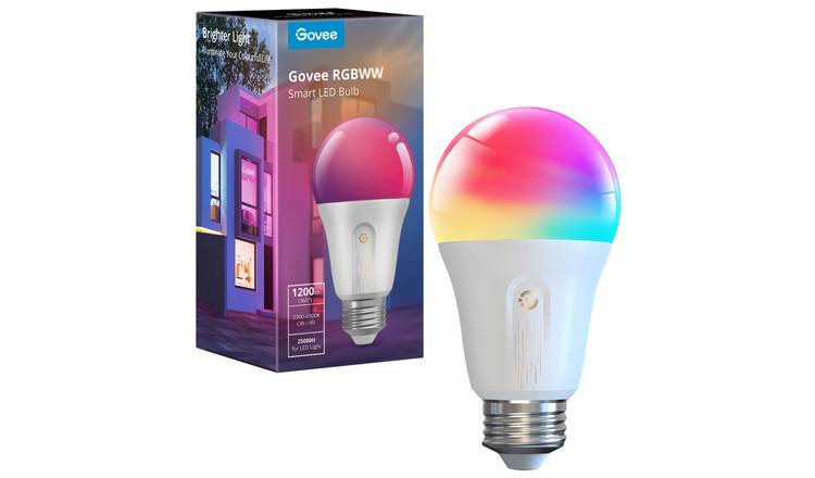 Govee RGBWW E27 12W LED Smart Bulb - Pack of 1