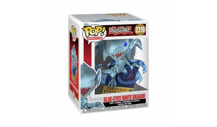 Funko POP! Yu-Gi-Oh Blue-Eyes White Dragon 5.9 Inches Figure