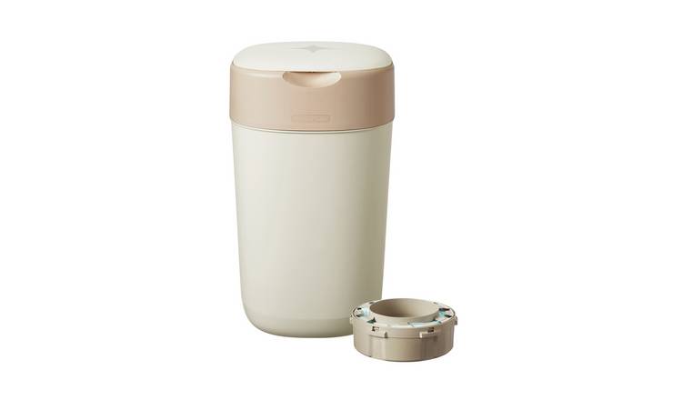 Tommee Tippee Twist & Click Nappy Bin Starter Pack - Cream
