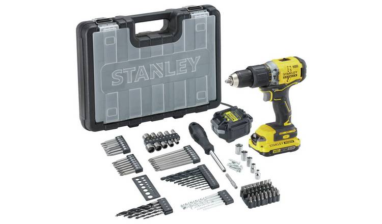 Stanley Fatmax 18V Cordless Brushless Hammer Drill Set