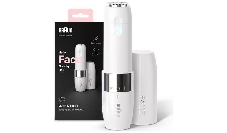 Buy Braun FS1000 Face Dry Cordless Mini Hair Remover | Womens trimmers |  Argos