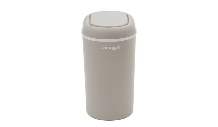 Shnuggle Eco-Touch Baby Nappy Bin - Taupe