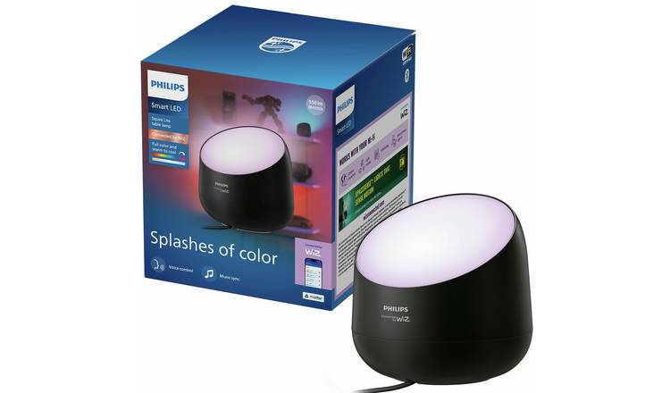 Philips Squire Lite Smart Table Lamp - Black