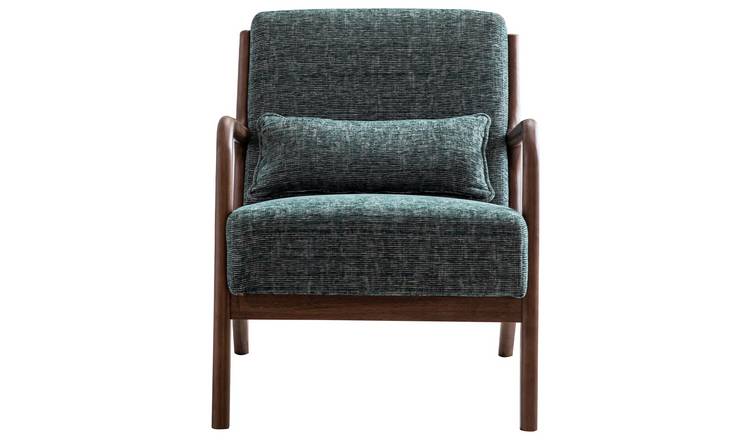 Kyoto Leah Fabric Armchair - Green