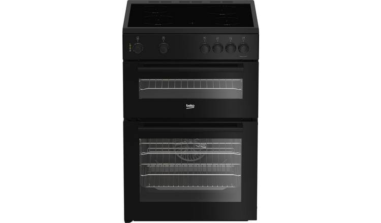 Beko FTC6701K 60cm Twin Cavity Electric Cooker - Black