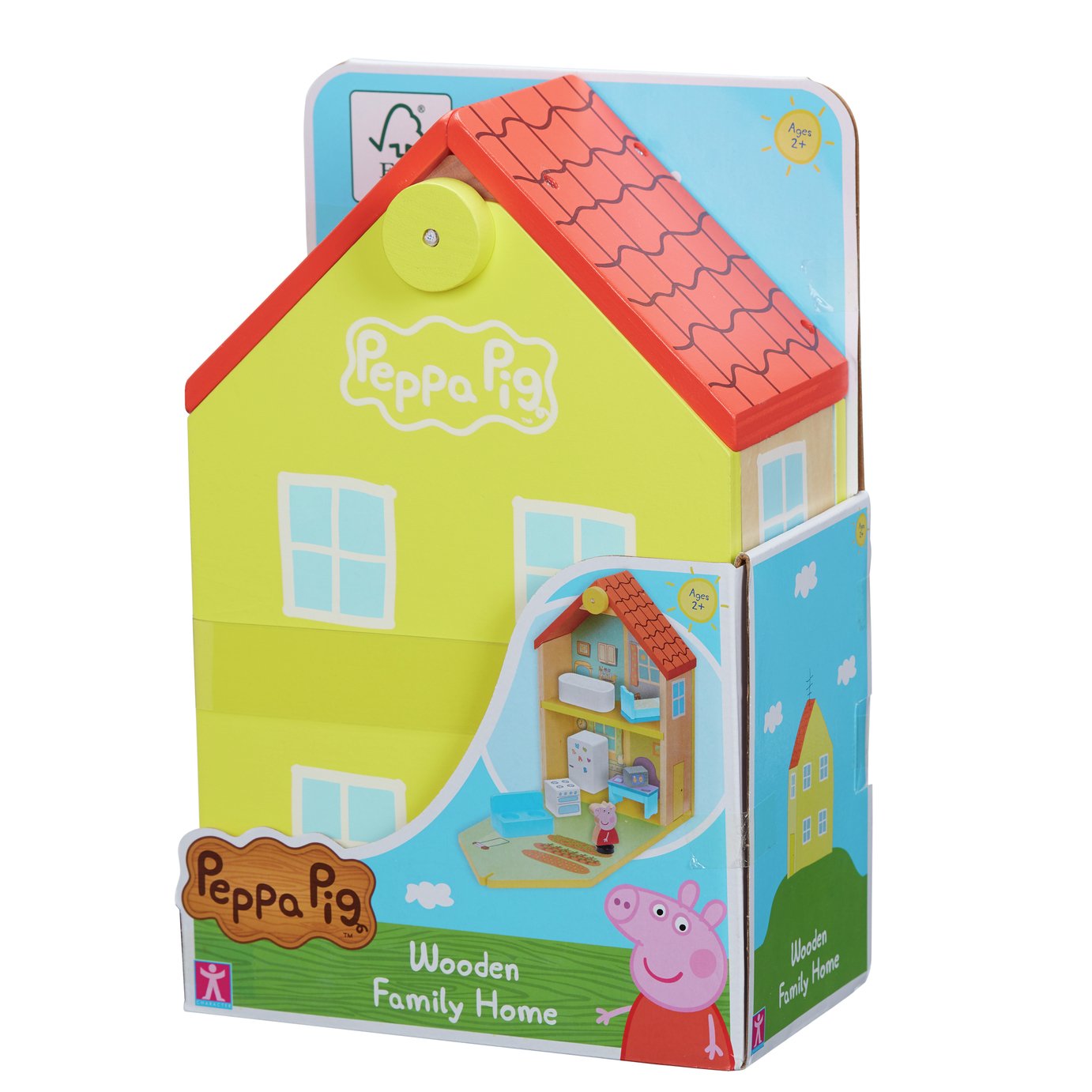 Peppa Pig Peppa's Wood Play Family Home Playset Review