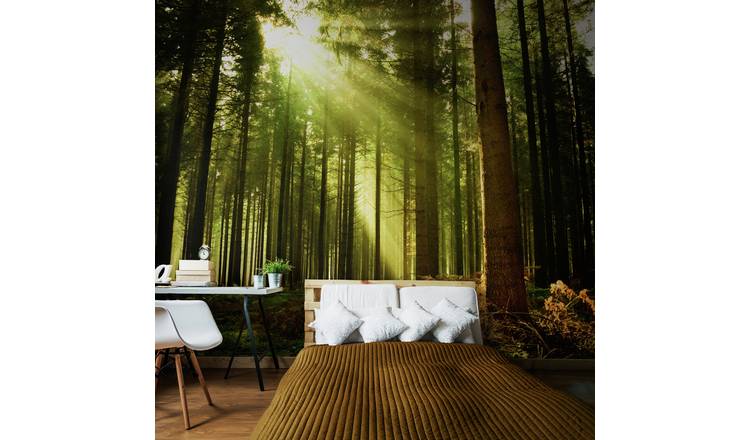 Origin Murals Spruce Forest Evergreen Wall Mural