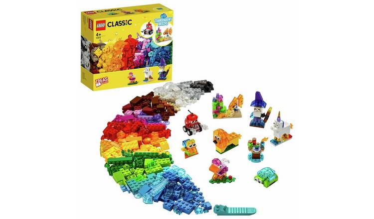 Buy LEGO Classic Creative Transparent Bricks Medium Set 11013