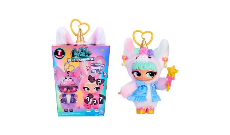 LOL Surprise! Plush Surprise! Blind Plush with Hidden Fashions 