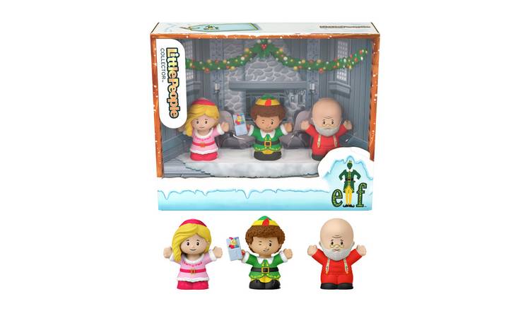 Little People Collector Elf Santa's Workshop, Special Movie Edition Set