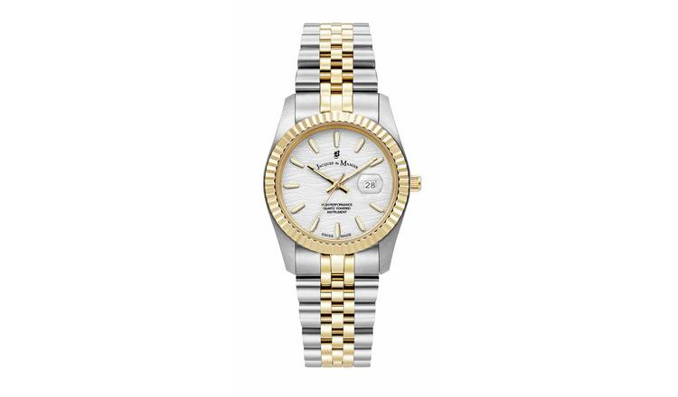 Jacques Du Manoir Inspiration Passion Ladies Stainless Steel Bracelet Watch