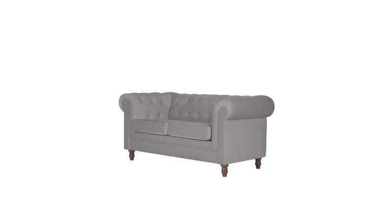 Blue chesterfield sofa deals argos