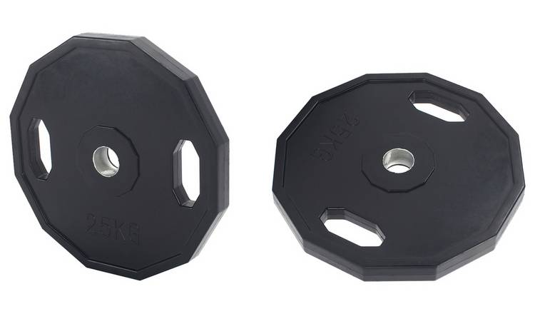 Olympic rubber store weight plates