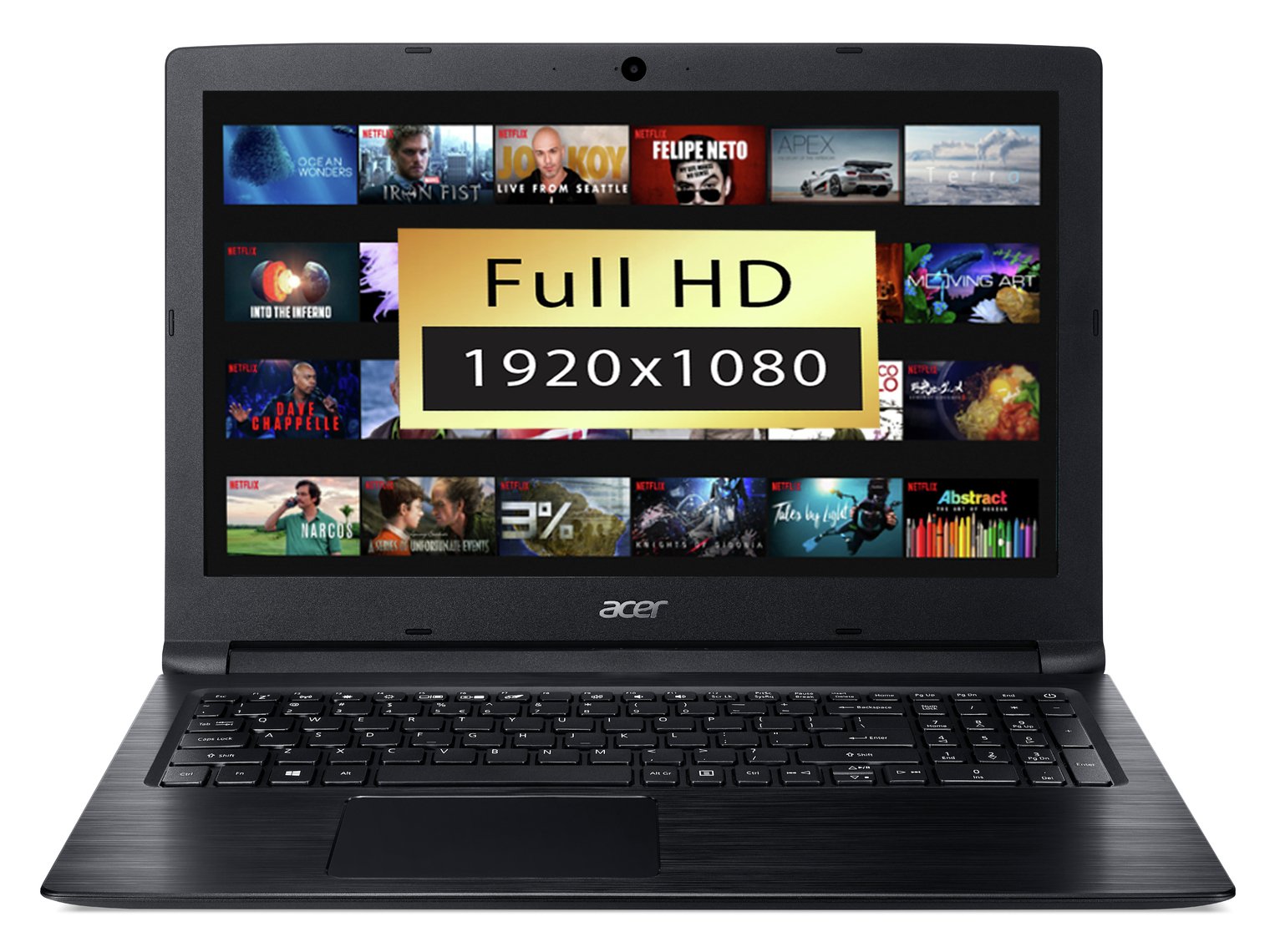 Acer Aspire 3 15.6 Inch AMD A6 4GB 1TB FHD Laptop