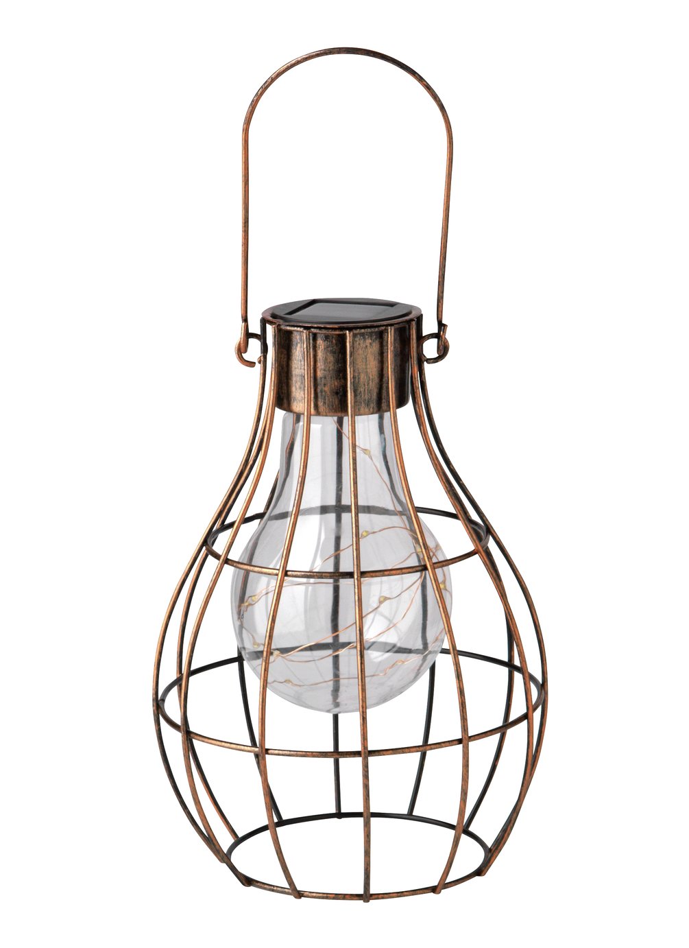 Argos Home Solar Caged Light Bulb Lantern Reviews