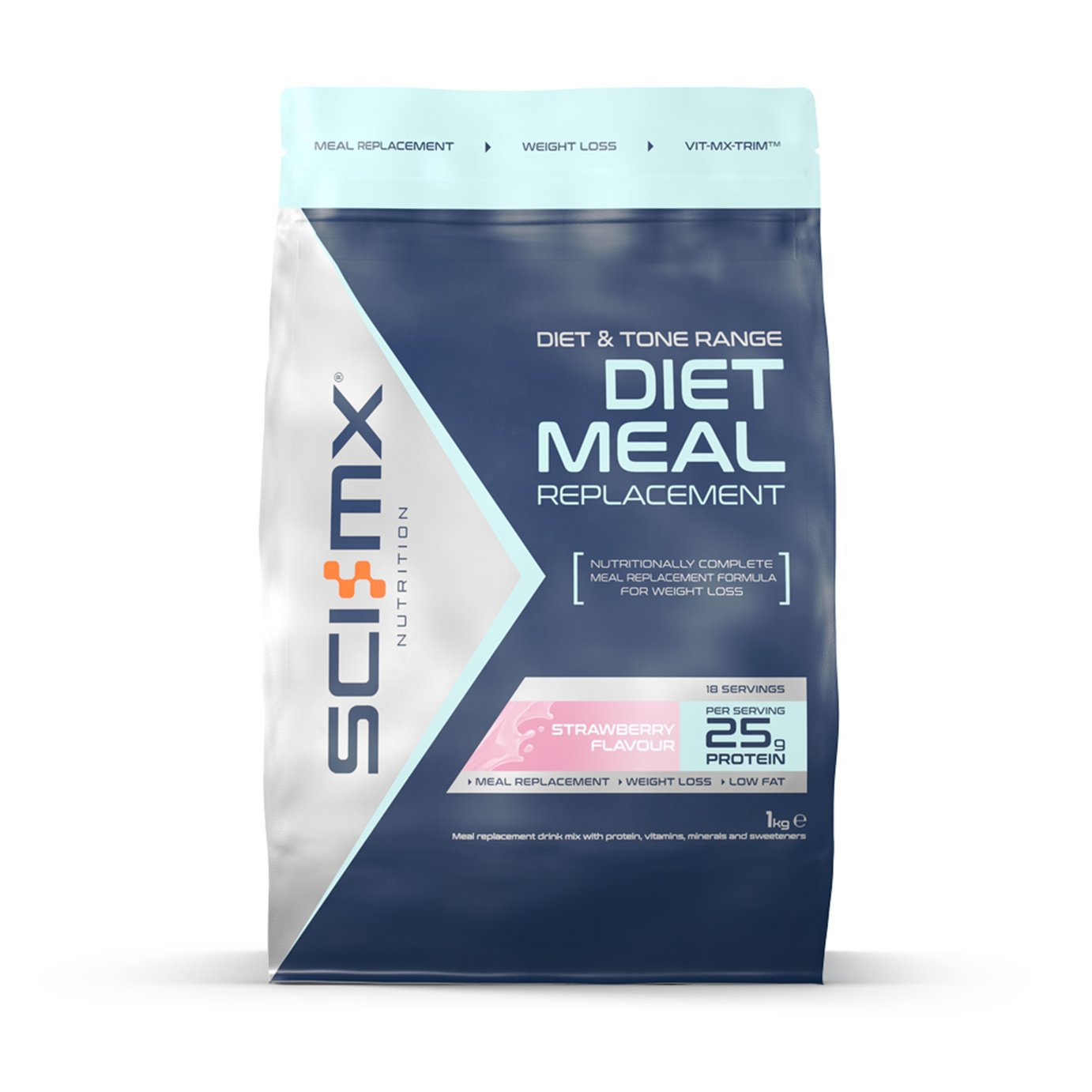 SCI-MX Diet Meal Replacement Strawberry - 1kg