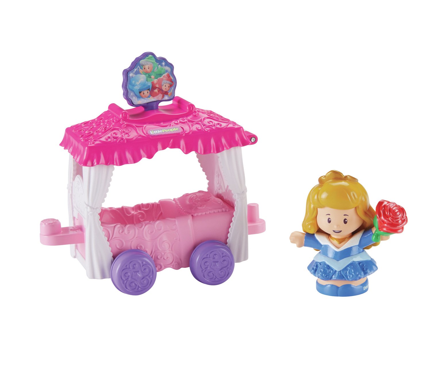 Fisher-Price World of Little People Aurora & Fairy Godmother