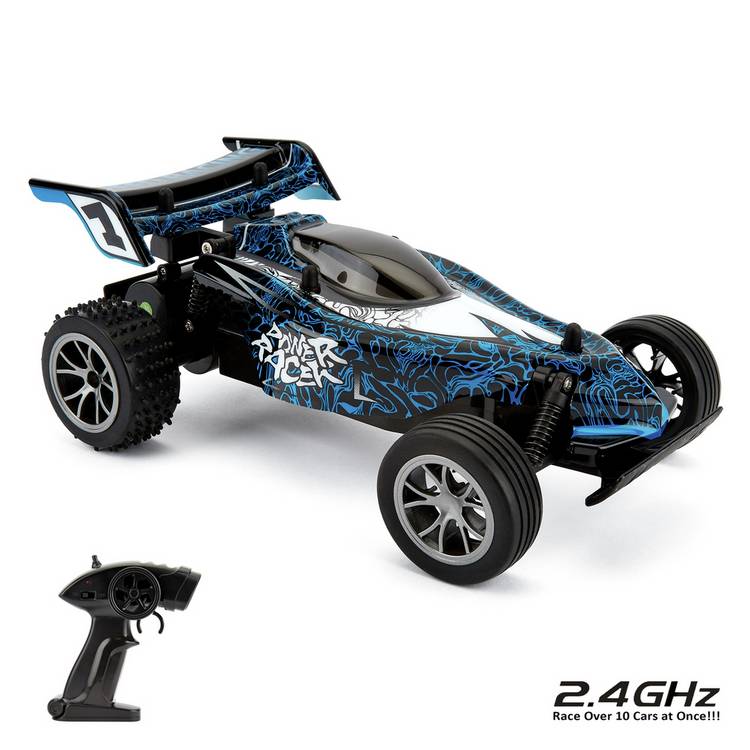 CMJ RC Cars High Speed Racer 1:16 Radio Controlled Car-Blue 0