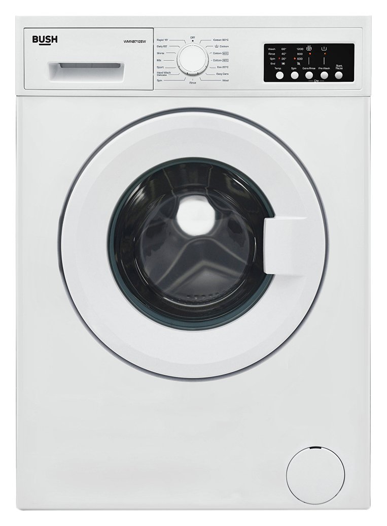 Bush WMNB712EW 7KG 1200 Spin Washing Machine Review