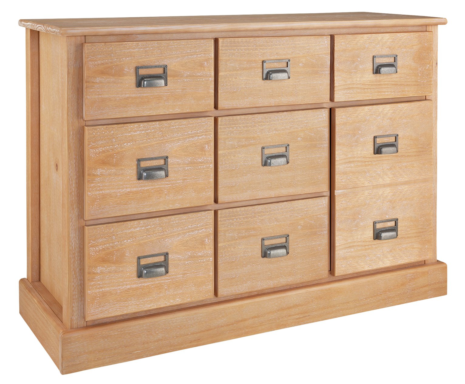 Argos Home Drury Lane 3 Door 3 Drawer Sideboard - Pine