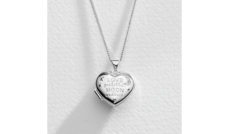 Gold heart deals necklace argos