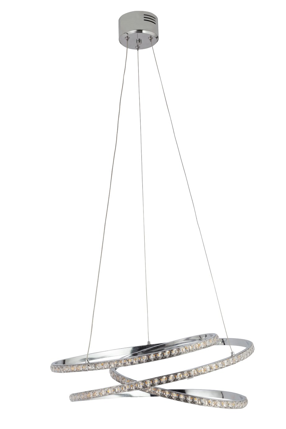 Argos Home Sophia LED Ceiling Pendant Light - Chrome