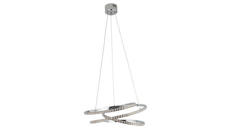 Buy Argos Home Sophia Led Ceiling Pendant Light Chrome Ceiling Lights Argos