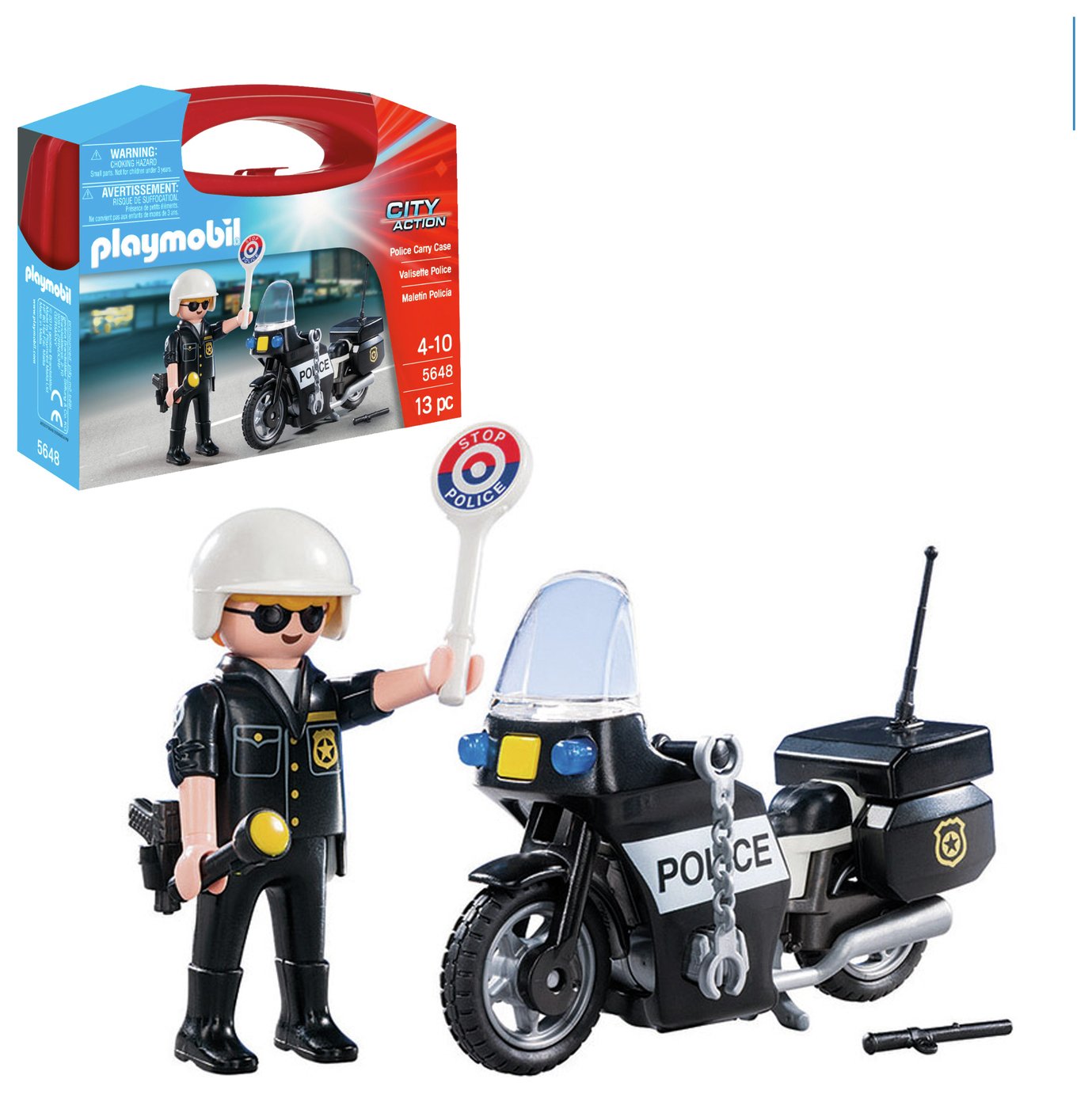 playmobil police car argos