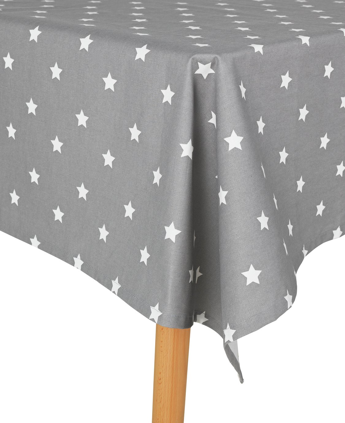 Argos Home Star Wipe Clean Table Cloth - Grey
