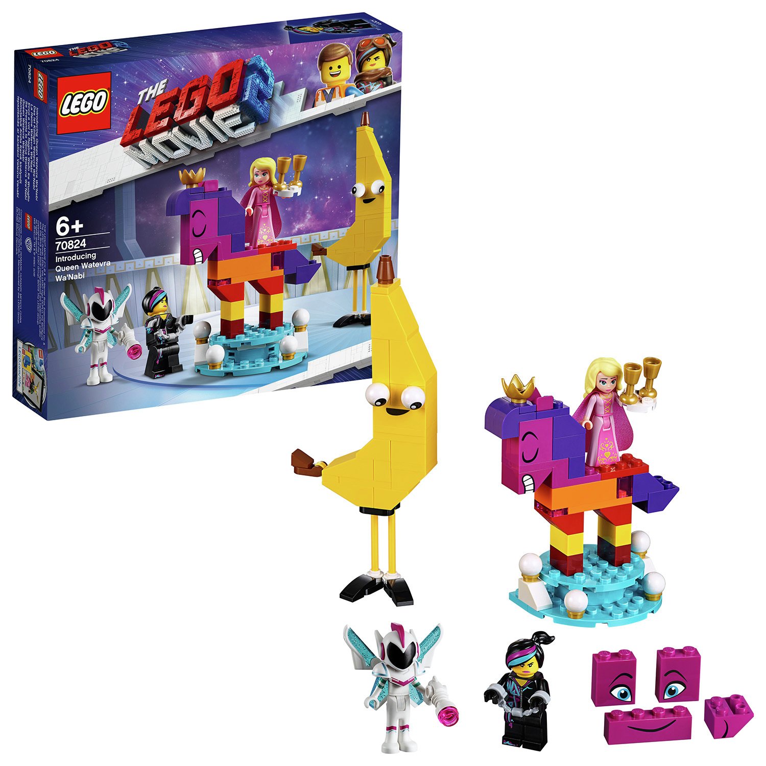 LEGO Movie 2 Queen Watevra Wa'Nabi Horse Playset -70824