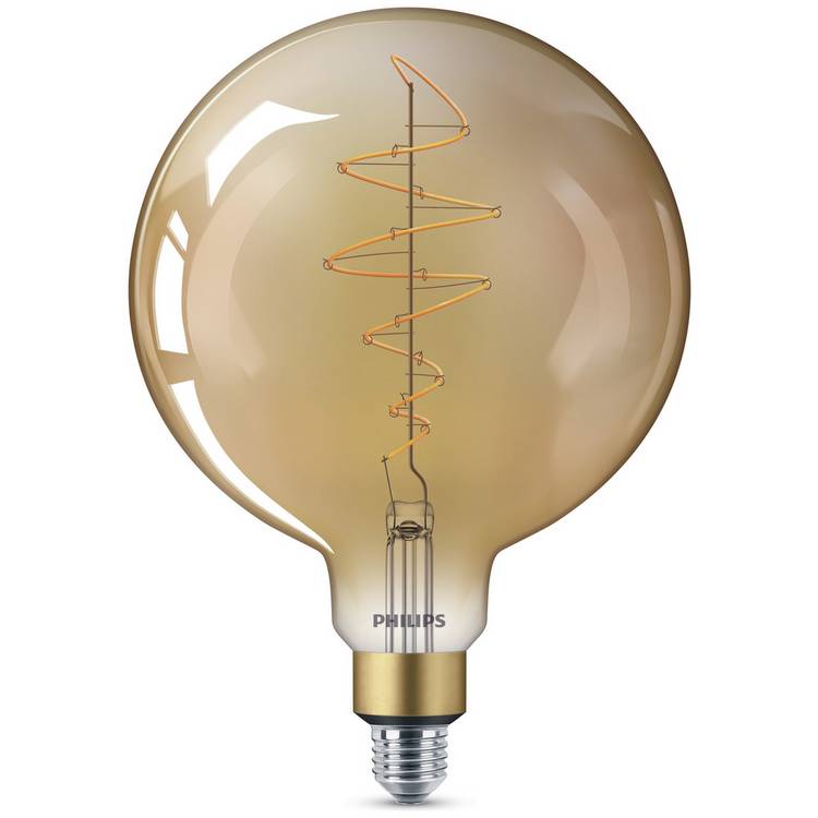 Philips LED Filament E27 6.5W (40W) Dim Giant Bulb + Cord 0