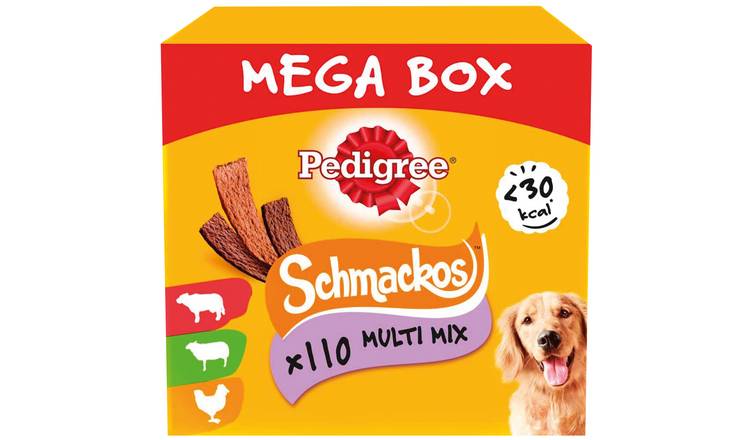Pedigree Schmackos Dog Treats Meat Pack 4x110 