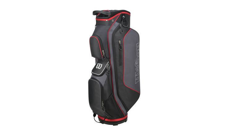 Buy Wilson Prostaff Golf Cart Bag Black And Red Golf Accessories Argos