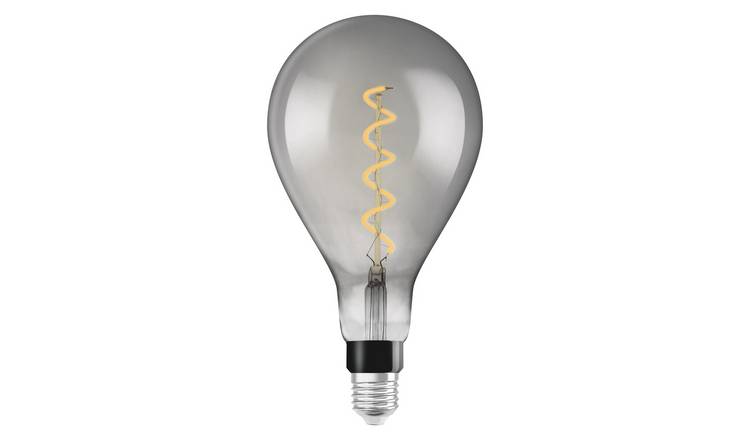 Osram 12W ES LED A160 Vintage Smoke Light Bulb