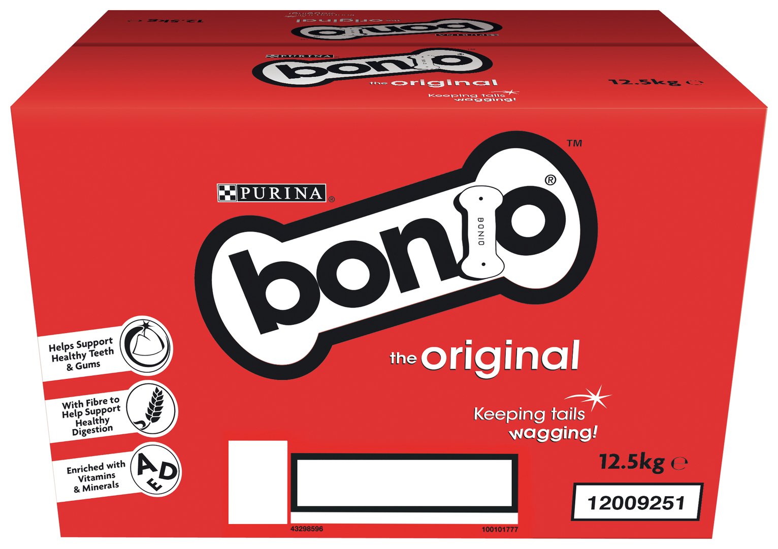 Bonio The Original Dog Food Biscuits 12.5kg