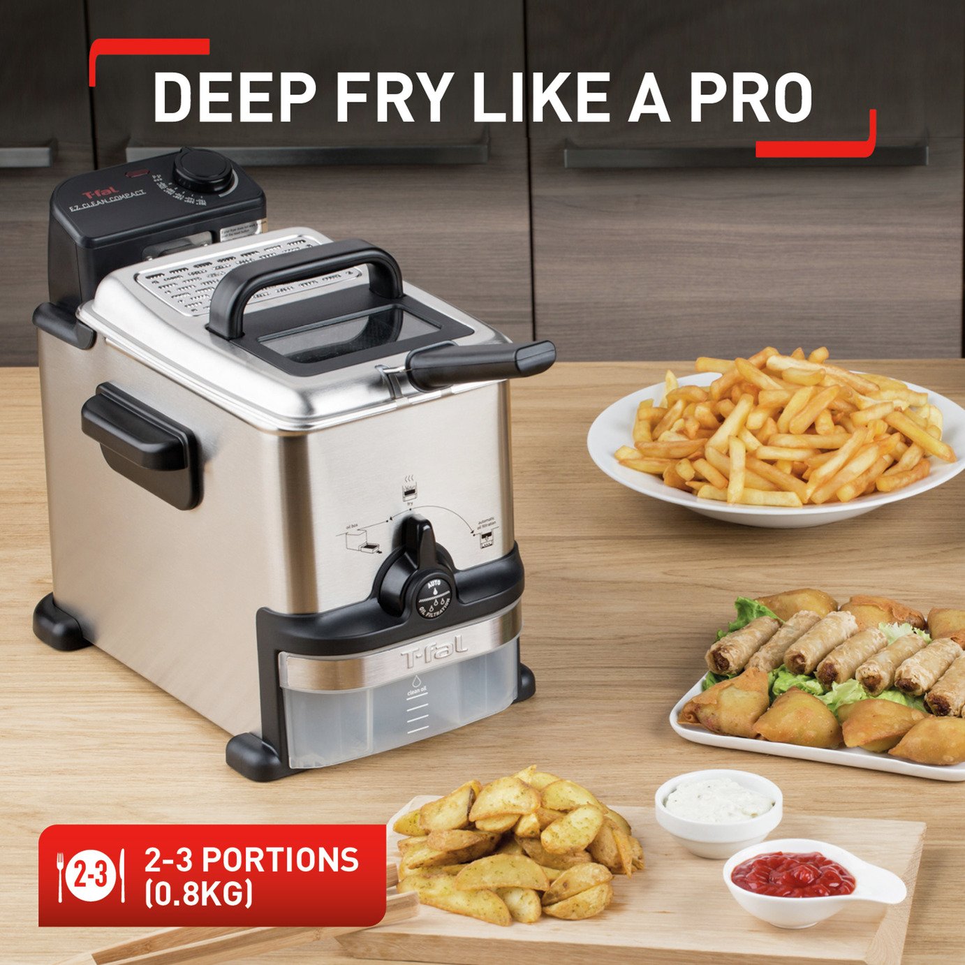 Tefal FR701640 Oleoclean Compact Deep Fryer Review