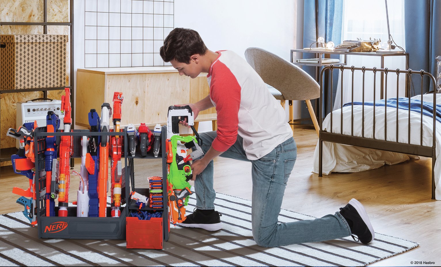 Nerf Elite Blaster Rack