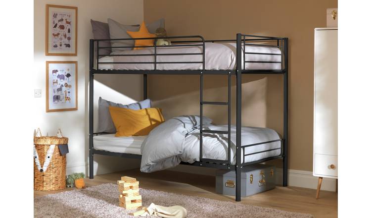 Buy Argos Home Mason Metal Bunk Bed Frame Black Kids Beds Argos