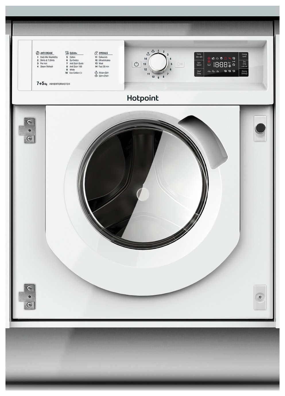 Hotpoint BIWDHG7148UK Integrated 7KG 1400 Washer Dryer review