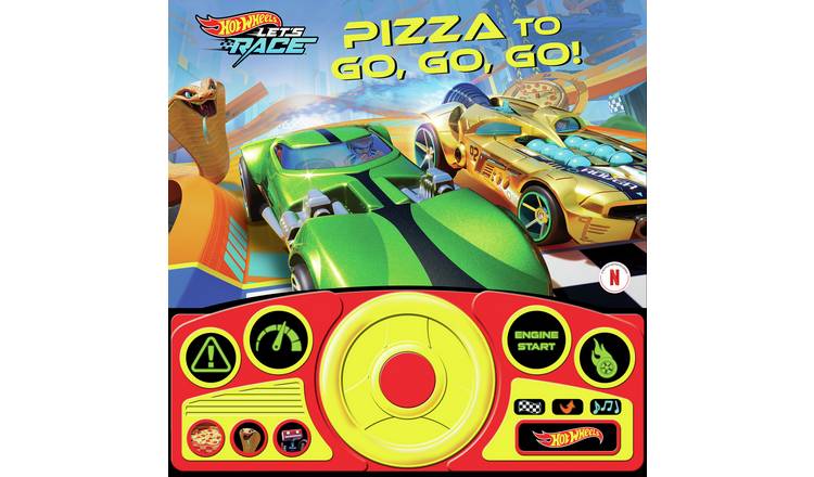 Hot Wheels Steering Wheel Book Toy